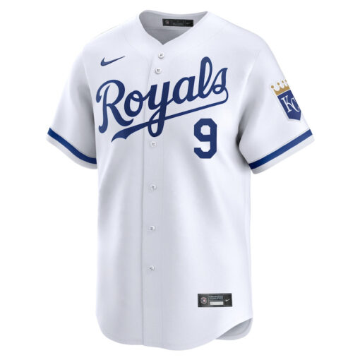 Vinnie Pasquantino 9 Kansas City Royals Home Limited Player Men Jersey - White - Image 2