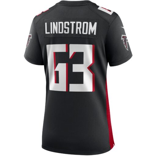 Women's Atlanta Falcons Chris Lindstrom Black Game Jersey - Image 3