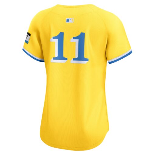 Women's Boston Red Sox Rafael Devers Gold City Connect Limited Player Jersey - Image 3