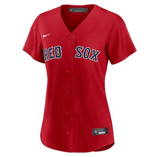 Women's Boston Red Sox Rafael Devers Red Alternate Player Jersey - Image 2