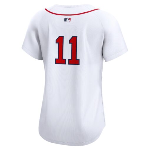 Women's Boston Red Sox Rafael Devers White Home Limited Player Jersey - Image 3