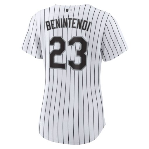 Women's Chicago White Sox Andrew Benintendi White/Black Home Official Player Jersey - Image 3
