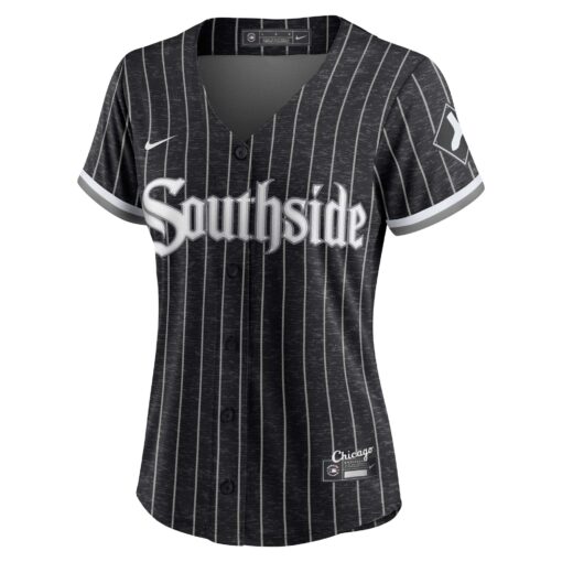 Women's Chicago White Sox Bo Jackson Black City Connect Player Jersey - Image 2