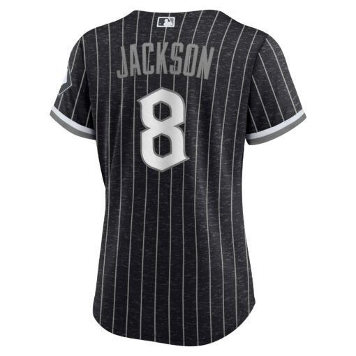 Women's Chicago White Sox Bo Jackson Black City Connect Player Jersey - Image 3