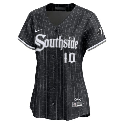 Women's Chicago White Sox YoÃ¡n Moncada Black City Connect Limited Player Jersey - Image 2