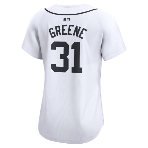 Women's Detroit Tigers Riley Greene White Home Limited Player Jersey - Image 3