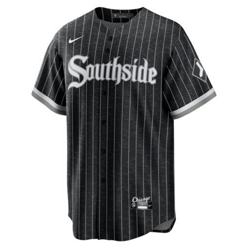 Yoan Moncada 10 Chicago White Sox City Connect Player Men Jersey - Black - Image 2