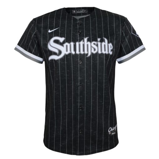 Youth Chicago White Sox Eloy Jimenez Black City Connect Player Jersey - Image 2
