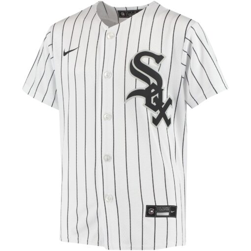 Youth Chicago White Sox Eloy Jimenez White Alternate Player Jersey - Image 2