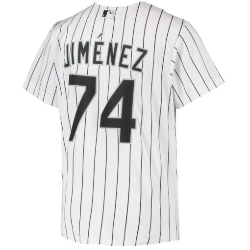 Youth Chicago White Sox Eloy Jimenez White Alternate Player Jersey - Image 3