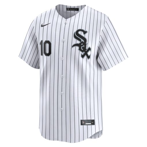 Youth Chicago White Sox Yoan Moncada White Home Limited Player Jersey - Image 2