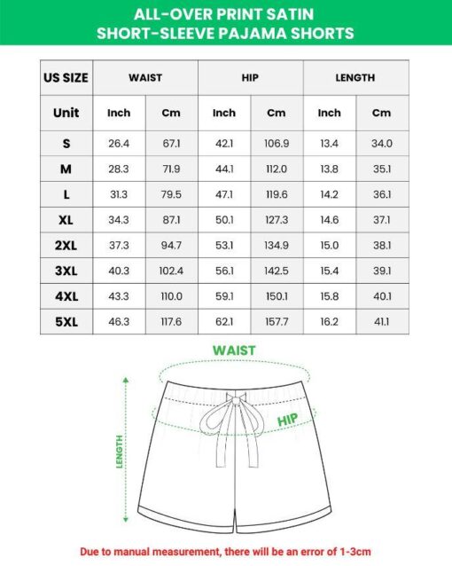 Halloween Dr Pepper Stitch Satin Pajamas Set, Halloween Silk Pajamas, Womenswear - Image 13