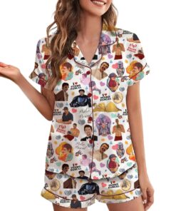 Alternative view of Mamma Mia Satin Pajama Set For Women
