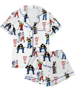 Alternative view of Happy Gilmore Adam Sandler Satin Pajama Set For Women