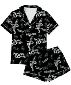 Alternative view of My Chemical Romance Satin Pajamas Set