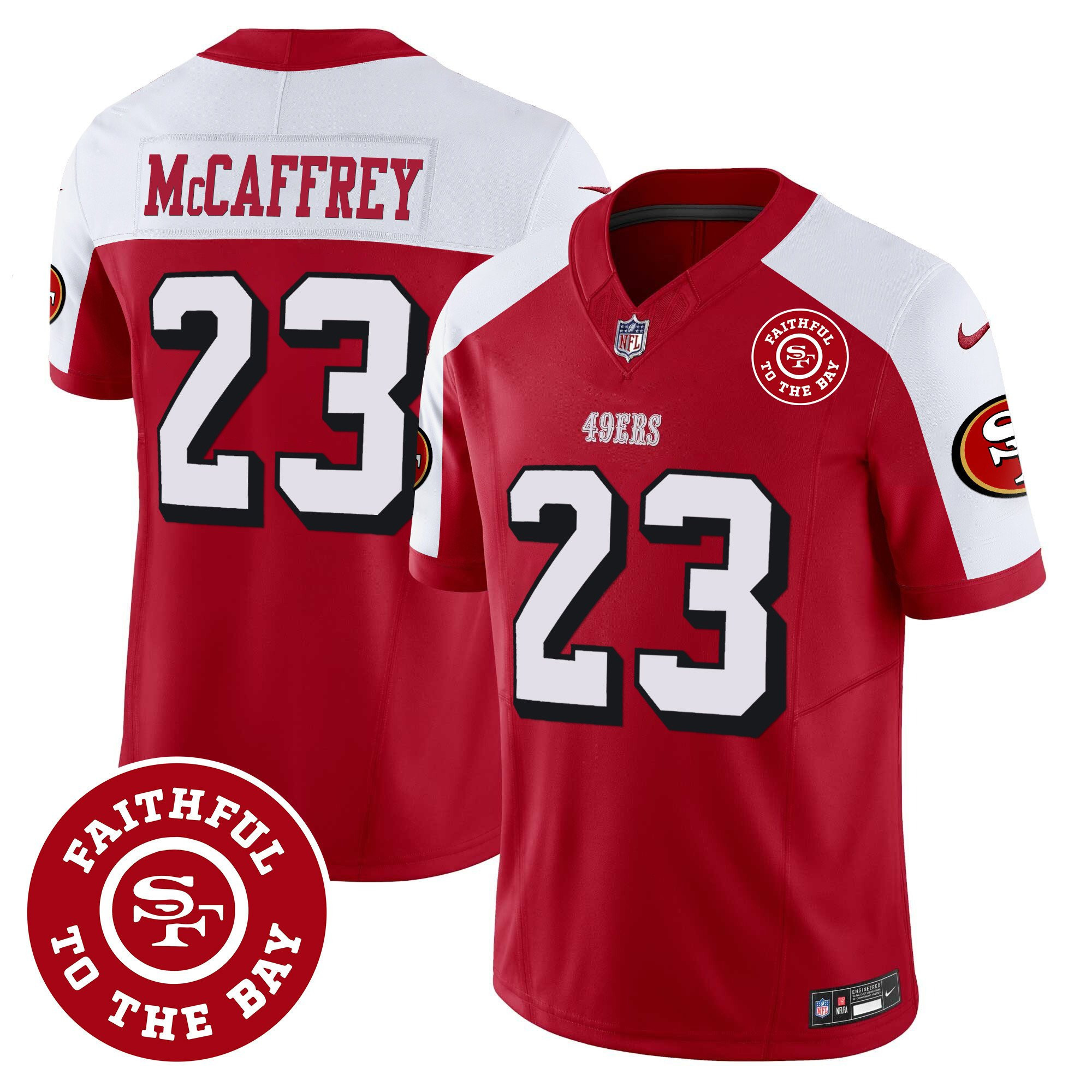 All Players San Francisco 49ers Faithful To The Bay Patch Vapor Jersey - Men - Image 9