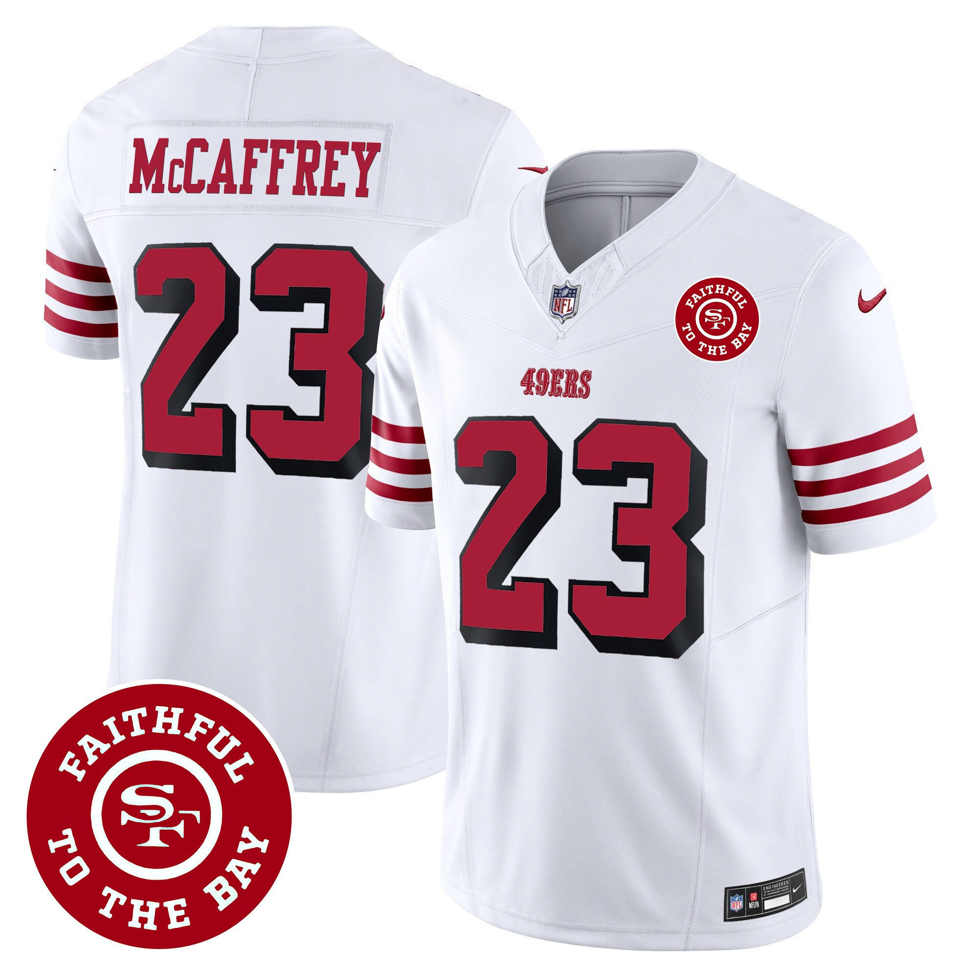 All Players San Francisco 49ers Faithful To The Bay Patch Vapor Jersey - Men - Image 8