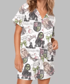 Wicked Pajamas Set For Women, Short Comfy Sleep