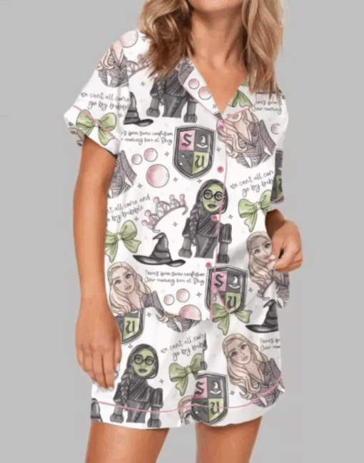 Wicked Pajamas Set For Women, Short Comfy Sleep - Image 3