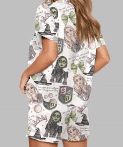Alternative view of Wicked Pajamas Set For Women, Short Comfy Sleep