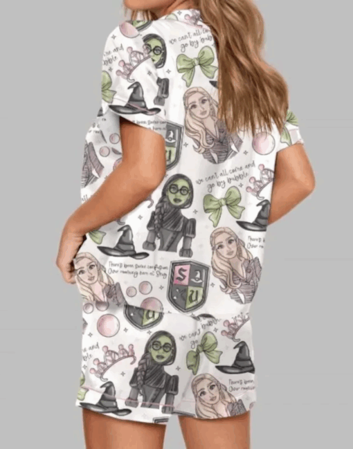 Wicked Pajamas Set For Women, Short Comfy Sleep - Image 2