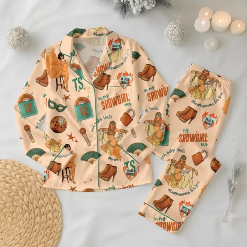 Life of a Showgirl Bracelet Silk Pajamas, TS12, TLOAS, Little Swifty gift - Image 4