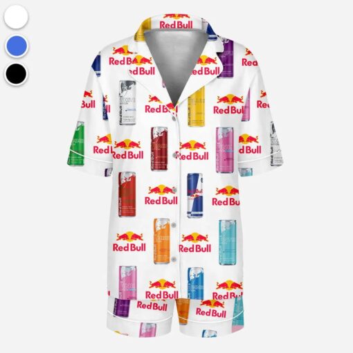 Red Bull Satin Pajama Set For Women - Image 2