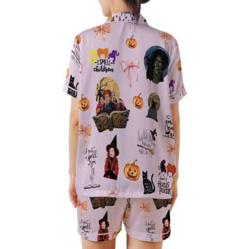 Hocus Pocus Sanderson Sisters Satin Pajamas Set - Image 3
