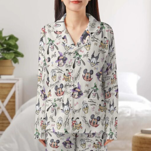 Mickey & Friends Halloween Satin Pajamas Set - Image 4