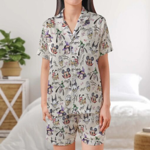 Mickey & Friends Halloween Satin Pajamas Set - Image 2