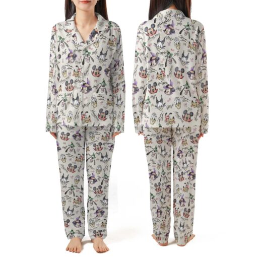 Mickey & Friends Halloween Satin Pajamas Set - Image 6