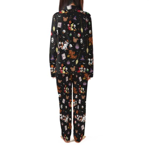Trick Or Treat Disney Halloween Satin Pajamas Set - Image 5