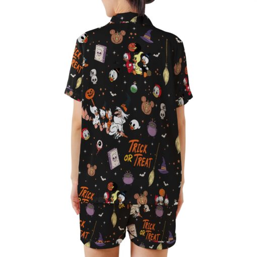 Trick Or Treat Disney Halloween Satin Pajamas Set - Image 3