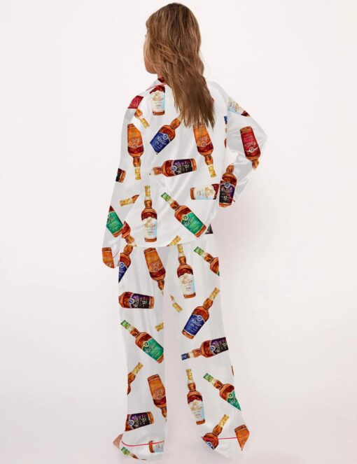 Kentucky Bourbon Whiskey Satin Pajama Set - Image 3
