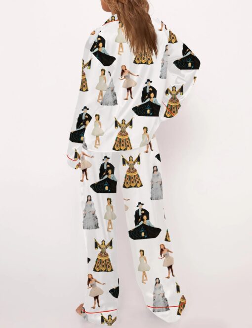 Christine The Phantom Of The Opera Satin Pajama Set For Women - Image 3