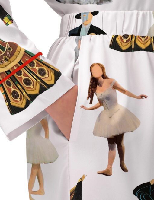 Christine The Phantom Of The Opera Satin Pajama Set For Women - Image 4