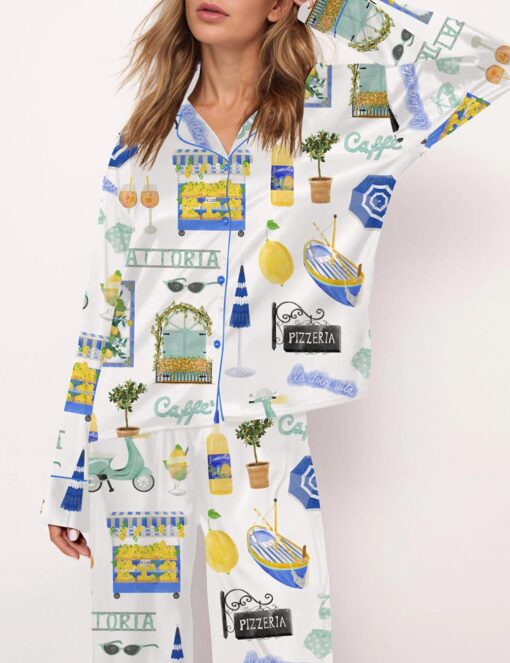 Italy Vacation Pajama Set - Image 4