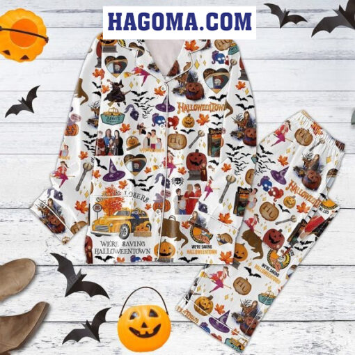 Halloween Town Benny’s Taxi Company Pajamas Set - Image 2
