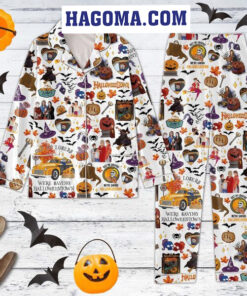 Halloween Town Benny’s Taxi Company Pajamas Set