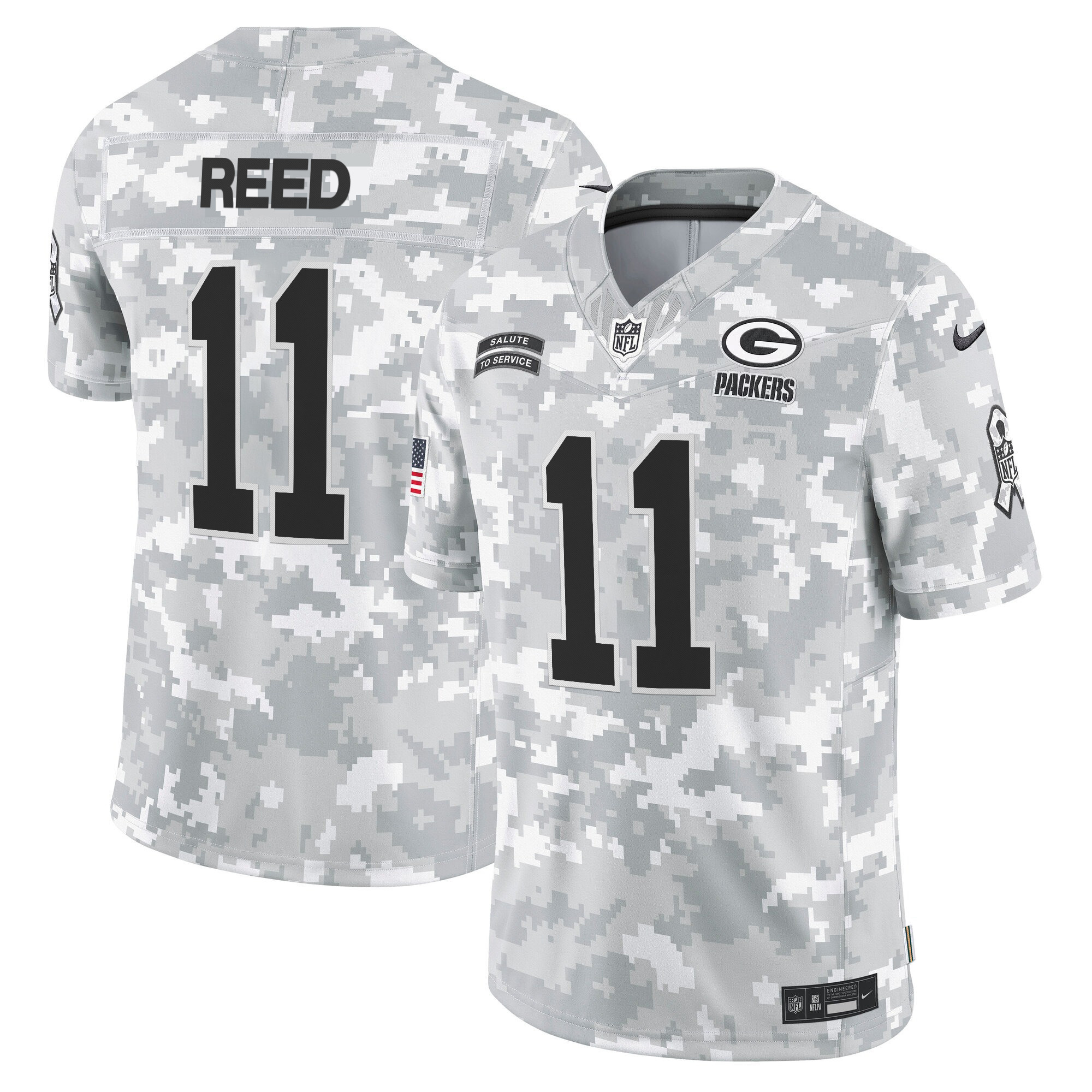 Men's Green Bay Packers 2024 Salute to Service Vapor Limited Jersey - All Stitched - Image 4