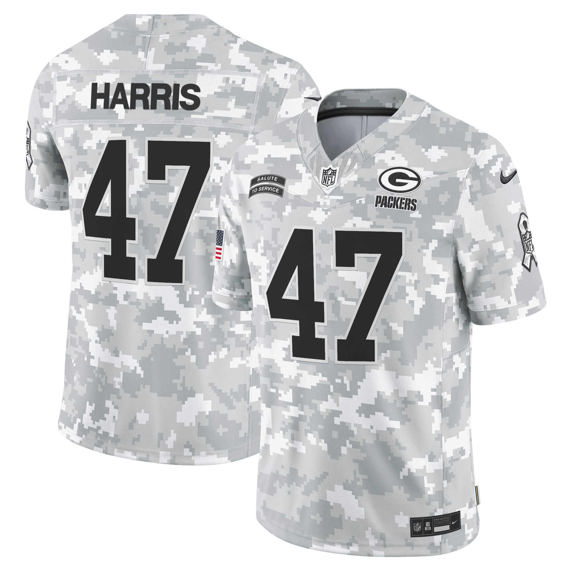 Men's Green Bay Packers 2024 Salute to Service Vapor Limited Jersey - All Stitched - Image 9