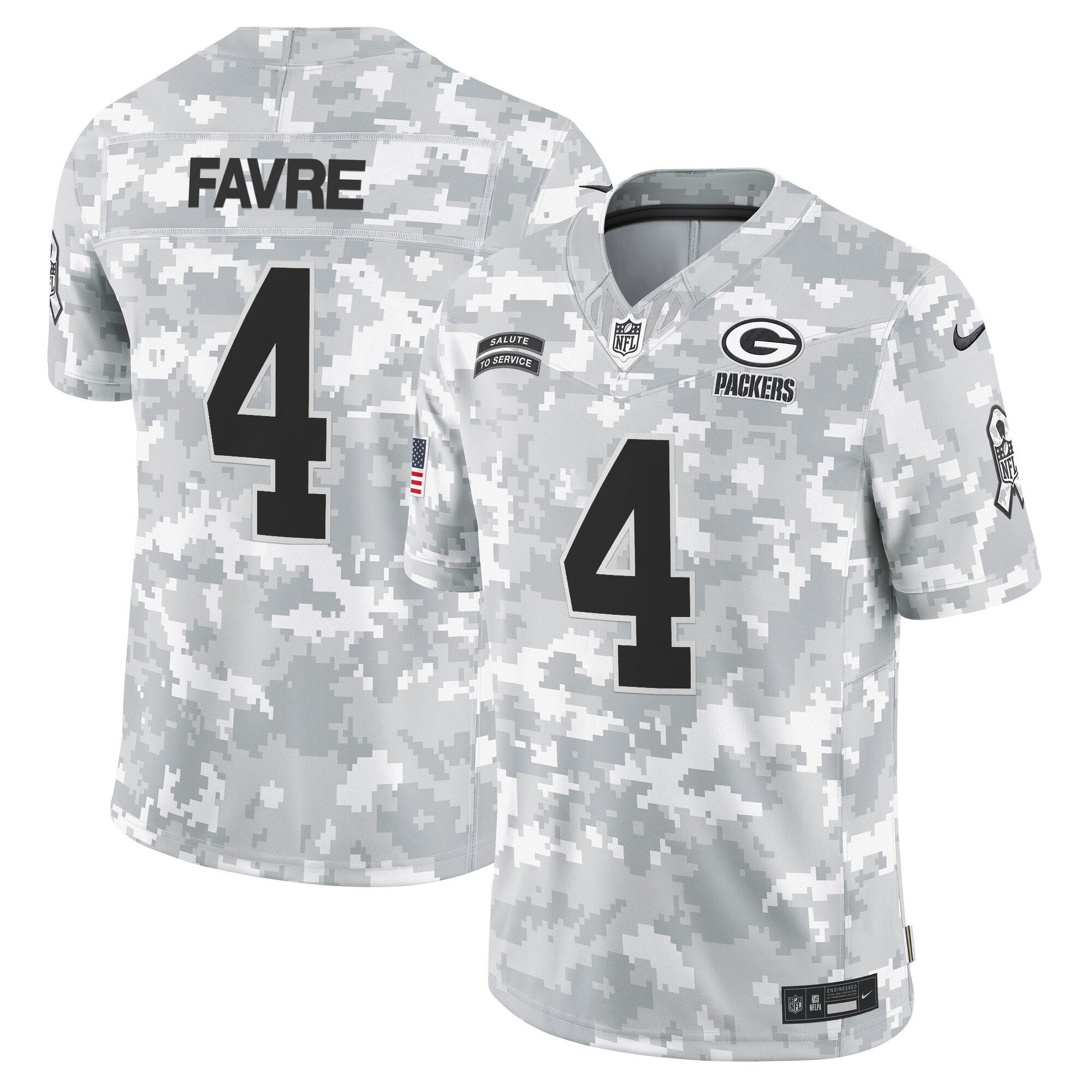 Men's Green Bay Packers 2024 Salute to Service Vapor Limited Jersey - All Stitched - Image 6