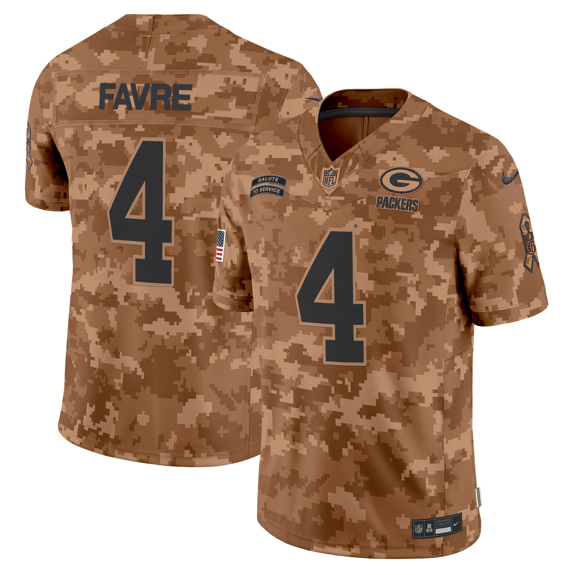 Men's Green Bay Packers 2024 Salute to Service Vapor Limited Jersey - All Stitched - Image 15