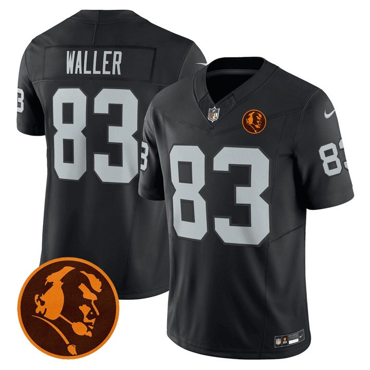 Men's Las Vegas Raiders John Madden Honoring Patch Vapor Jersey - All Stitched - Image 4