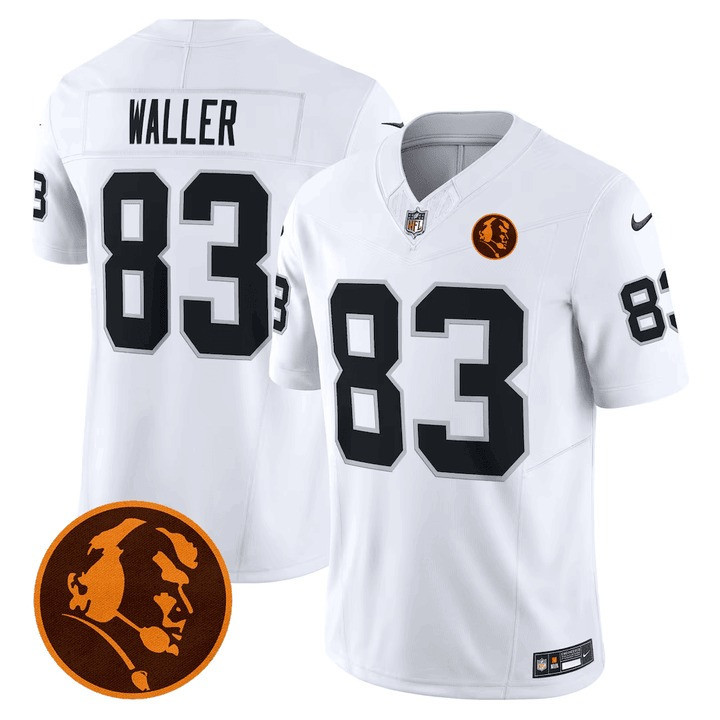 Men's Las Vegas Raiders John Madden Honoring Patch Vapor Jersey - All Stitched - Image 8