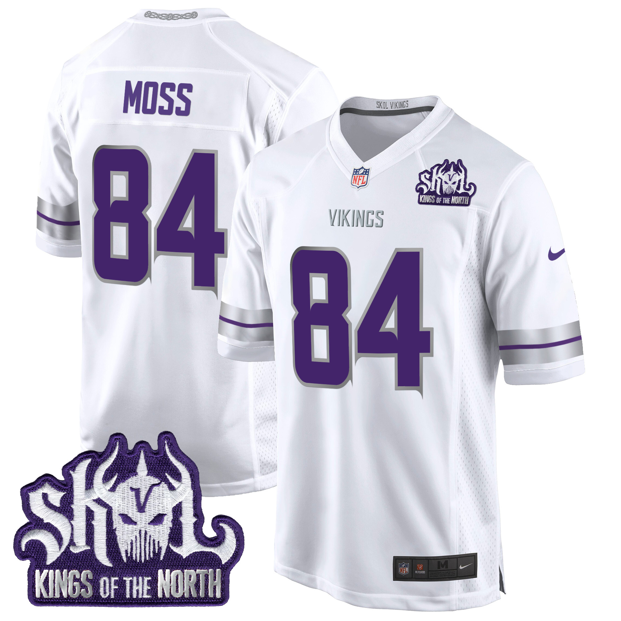 Men's Minnesota Vikings 2024 Winter Warrior Skol Patch Game Jersey - All Stitched - Image 18