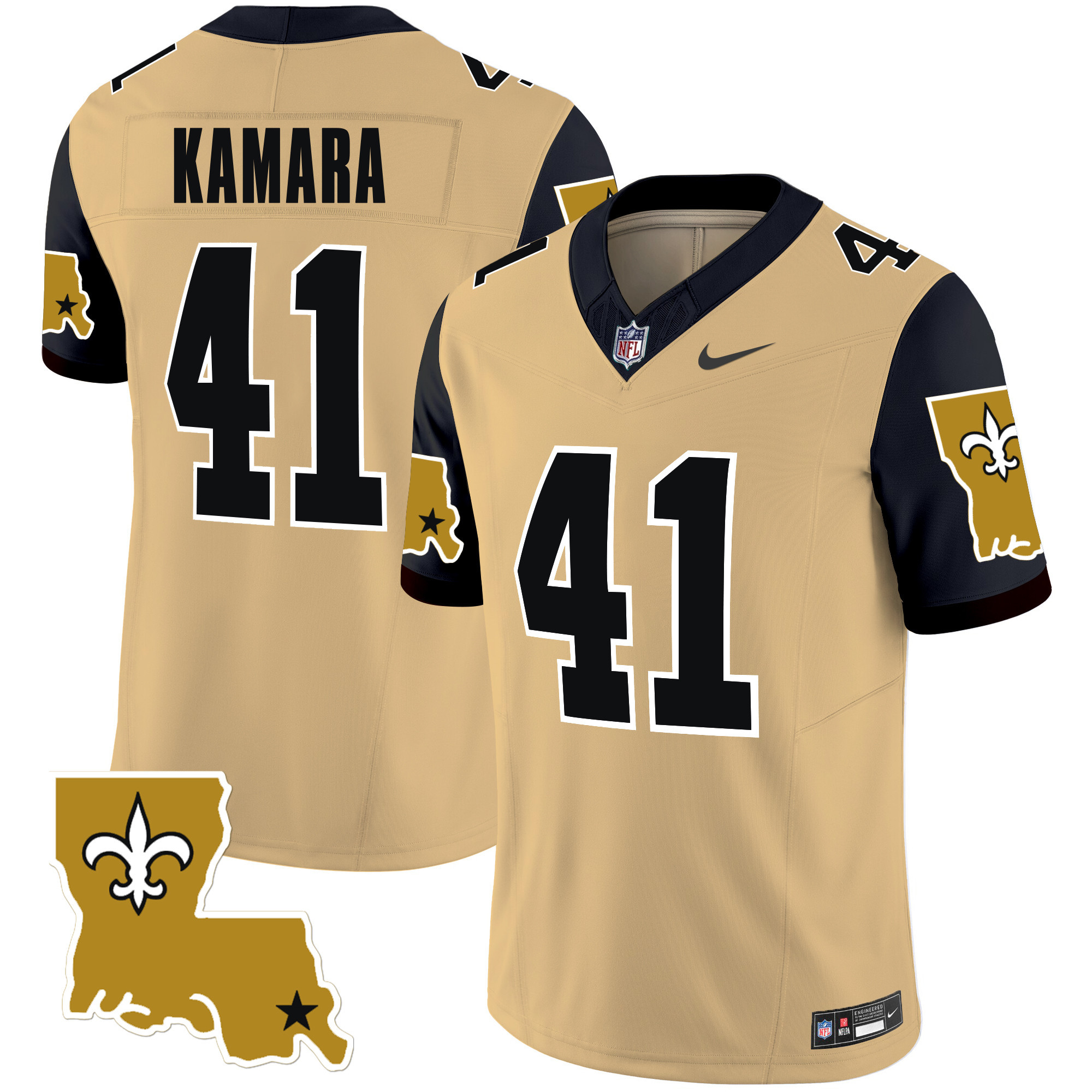 Men's New Orleans Saints 1987 Legacy Vapor Limited Jersey V2 - All Stitched - Image 23