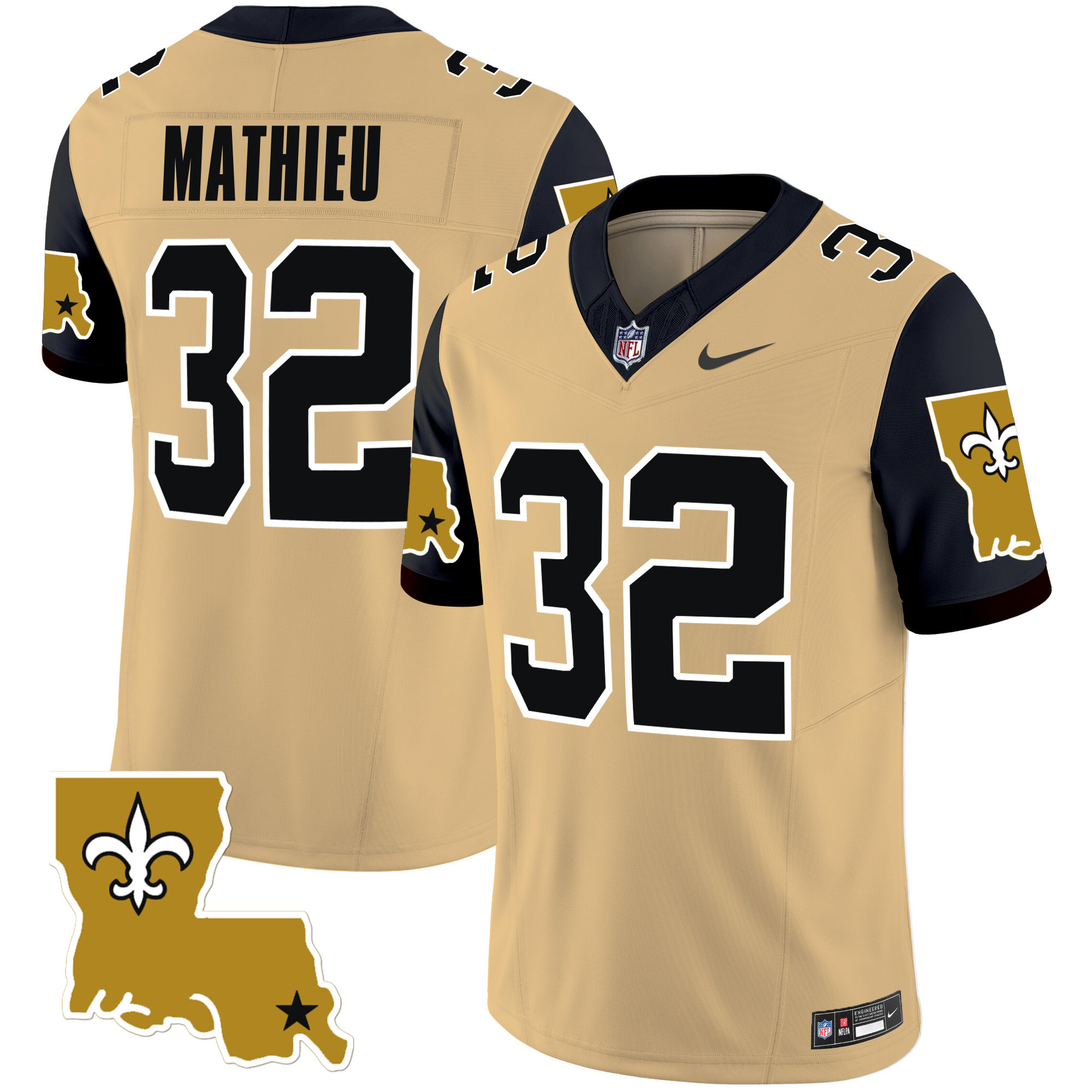 Men's New Orleans Saints 1987 Legacy Vapor Limited Jersey V2 - All Stitched - Image 29