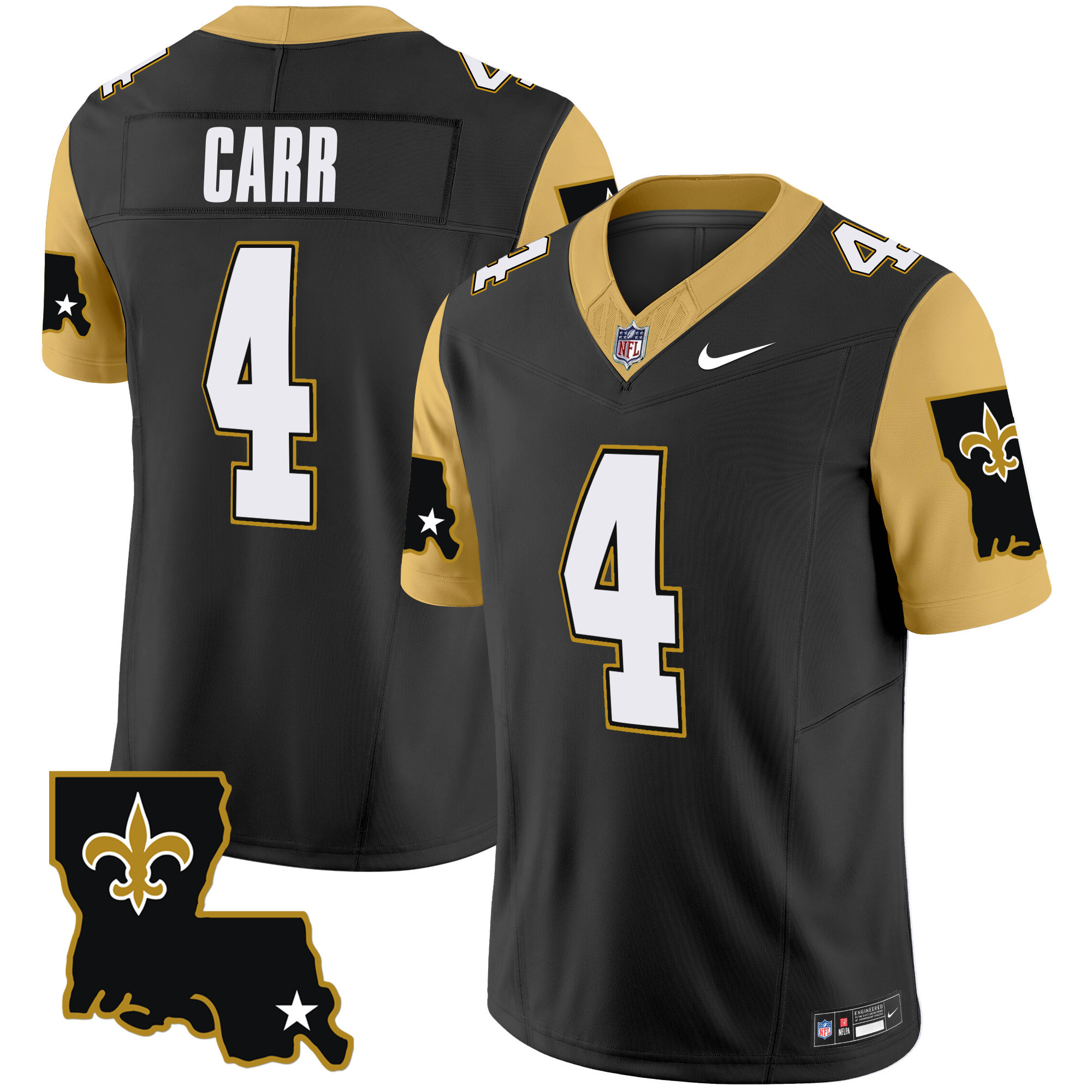 Men's New Orleans Saints 1987 Legacy Vapor Limited Jersey V2 - All Stitched - Image 15