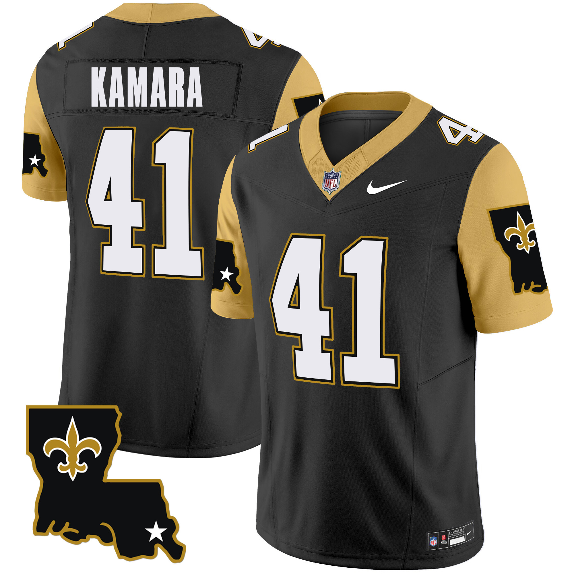 Men's New Orleans Saints 1987 Legacy Vapor Limited Jersey V2 - All Stitched - Image 13